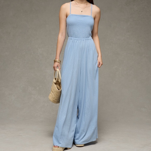 NWT AEO sunchaser knit babydoll jumpsuit - Picture 2 of 11